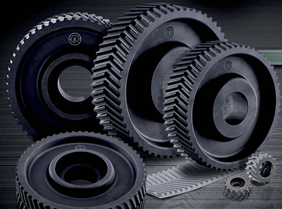 Poggi P-Drive riemen en pulleys