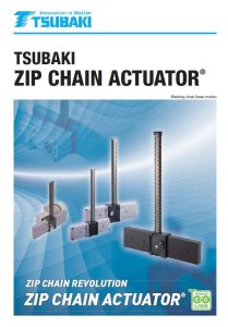 Tsubaki Zip Chain Catalogue 2019