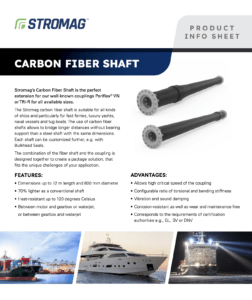 Stromag Carbon Aandrijfassen